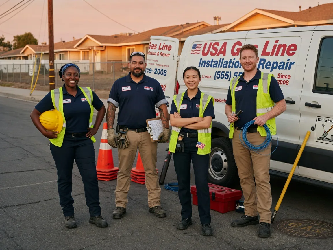 Gas Line Installation company in Desert Hot Springs, CA